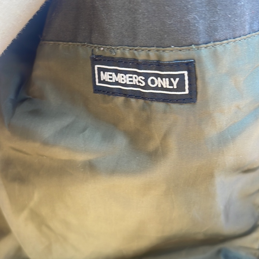 Vintage Members Only Jacket - Picture 5 of 9